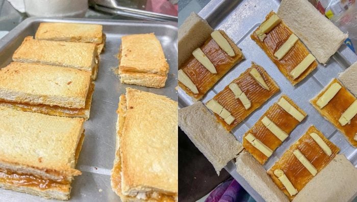 cara buat roti bakar