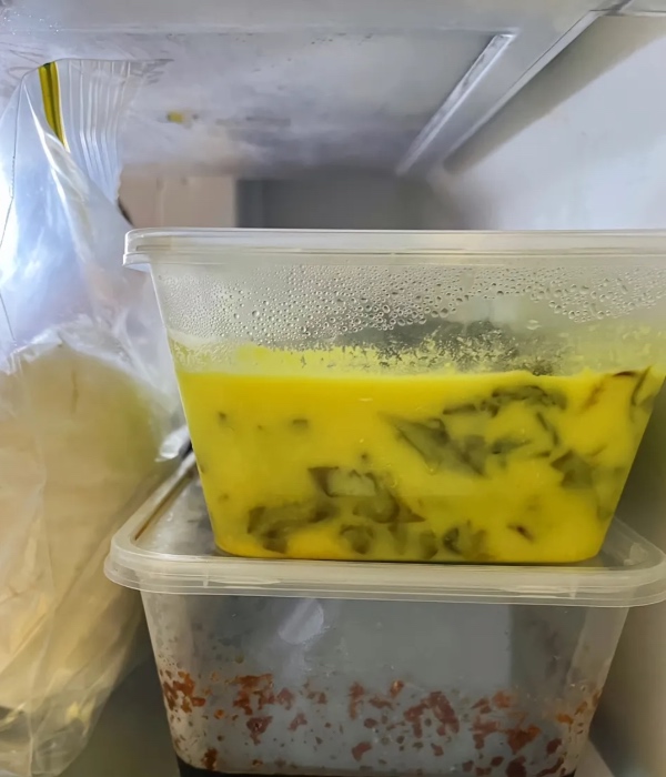 cara simpan baki lauk