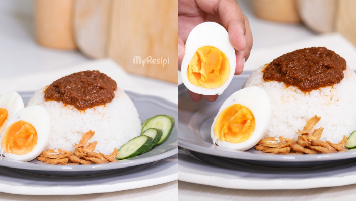 cara membuat nasi lemak