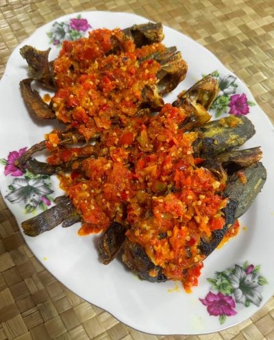 resepi ikan keli berlada