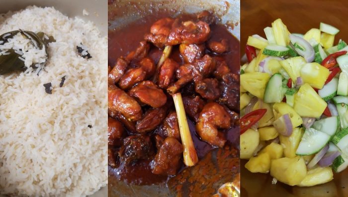 nasi minyak simple
