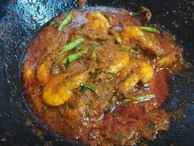 resepi rendang udang