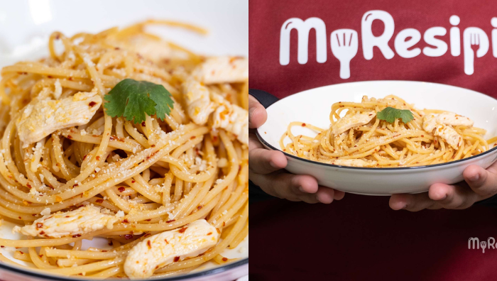 resepi spaghetti aglio olio