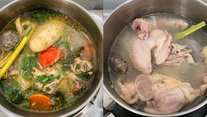resepi sup ayam thai