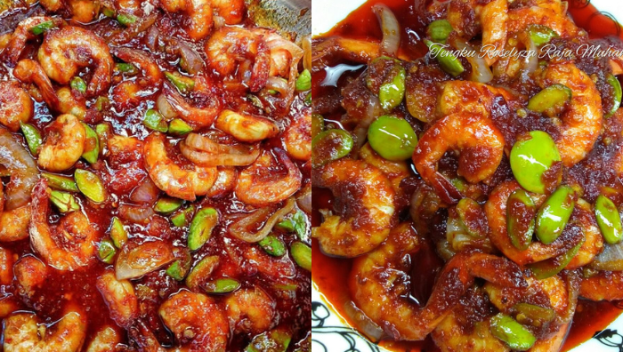 sambal udang petai