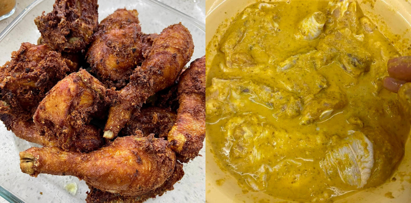 ayam goreng berempah ketumbar