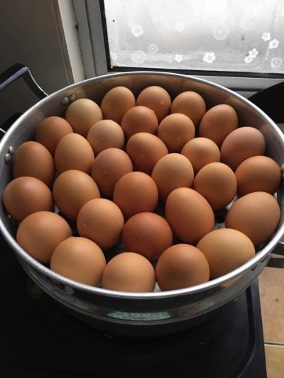 cara buat telur rebus