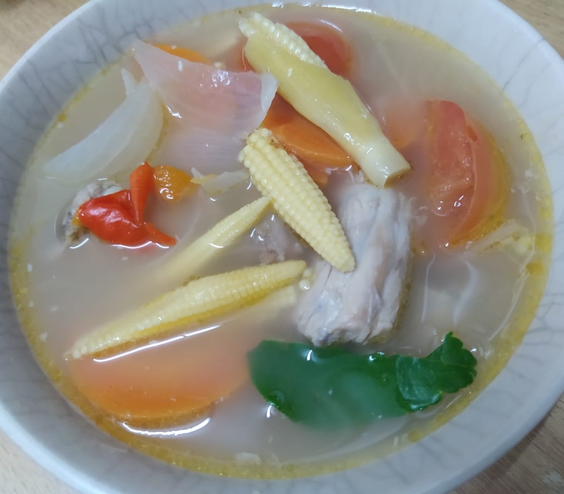 cara buat tomyam putih