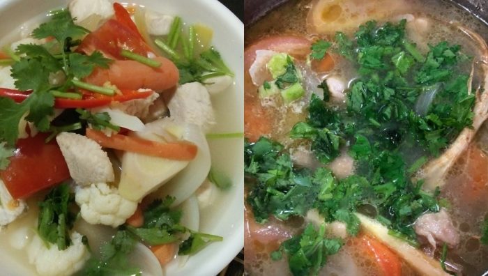 cara buat tomyam putih