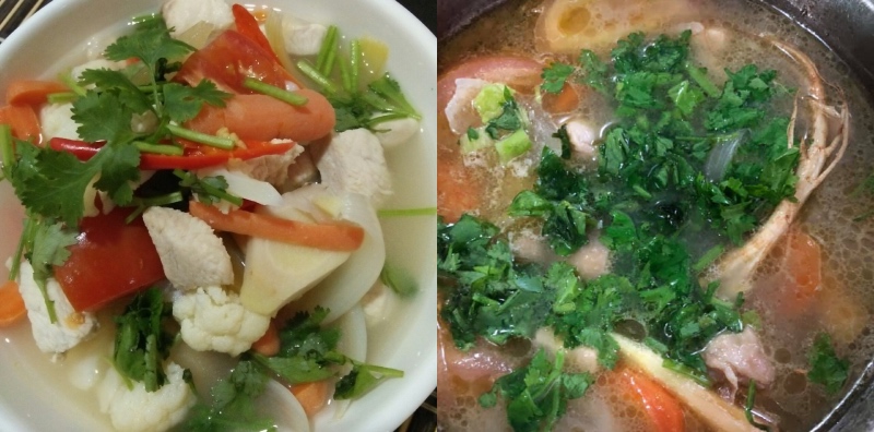 cara buat tomyam putih