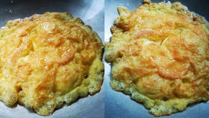 cara membuat telur dadar
