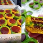 Kek Lapis Asam Manis Acuan Lompang, Comel Begini Senang Nak Ngap!