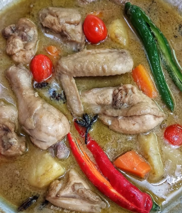 masak kurma ayam