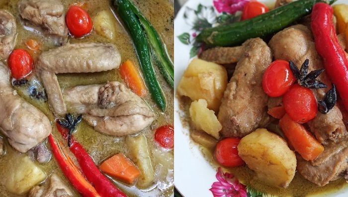 masak kurma ayam