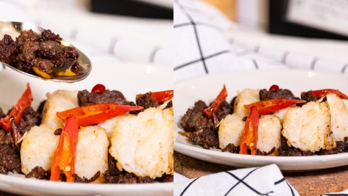 nasi impit goreng