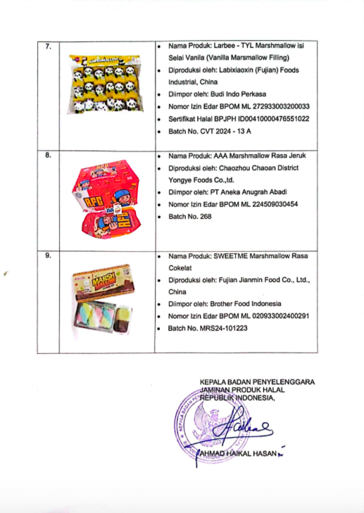 produk makanan