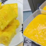Resipi Puding Kastard Jagung ‘Gedik’ & Lemak Manis, Senang Saja Nak Buat!
