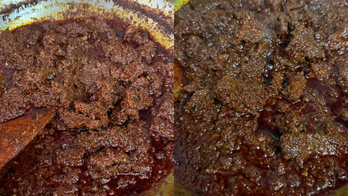 rendang daging hitam