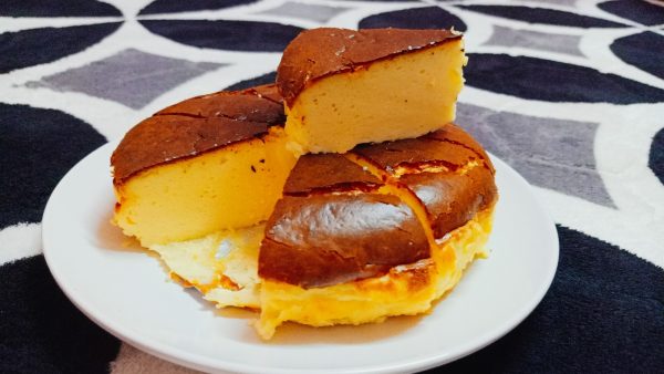 resepi burnt cheesecake