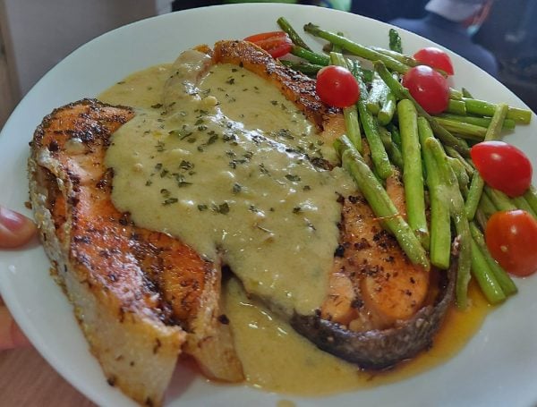 resepi ikan salmon