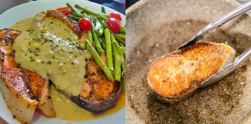 resepi ikan salmon