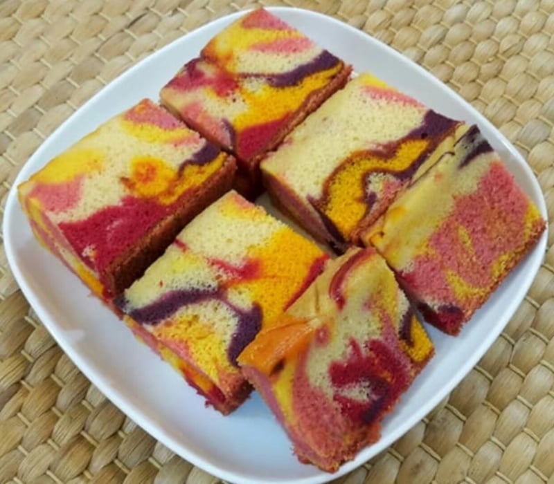 resepi kek marble jelita