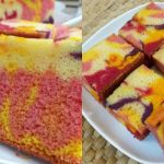 Wanita Kongsi Resepi Kek Marble Jelita Kegemaran Ibu, Bakar Atau Kukus, Dua-Dua Jadi!