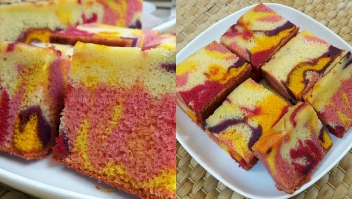 resepi kek marble jelita