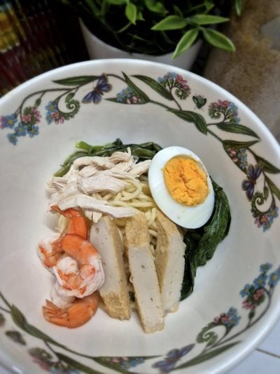 resepi mee udang simple