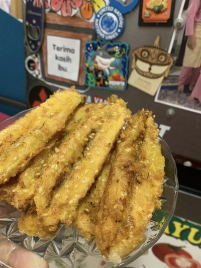resepi pisang goreng rangup