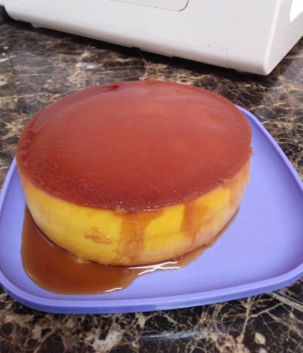 resepi puding roti karamel