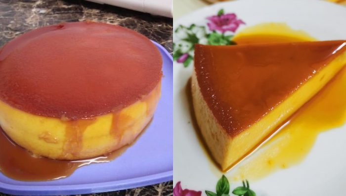 resepi puding roti karamel