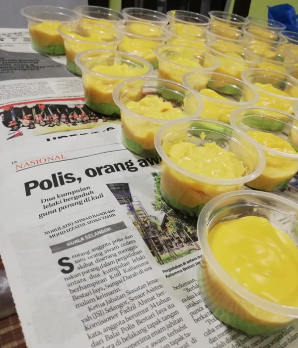 resepi puding trifle sedap