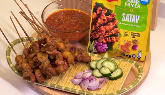 resepi sate ayam mudah