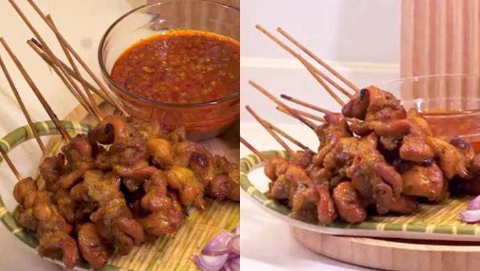resepi sate ayam mudah