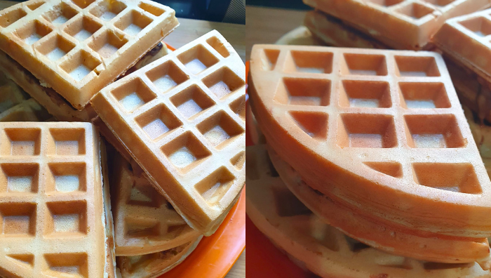 resepi waffle rangup
