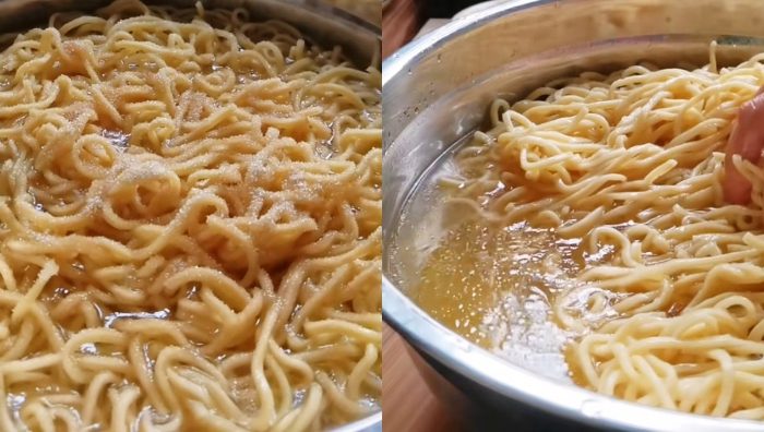 cara cuci mee kuning