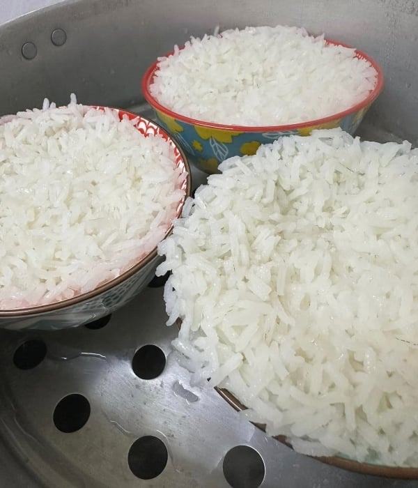 cara kukus nasi