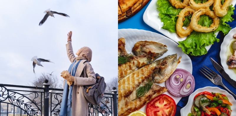 cara mencari makanan halal