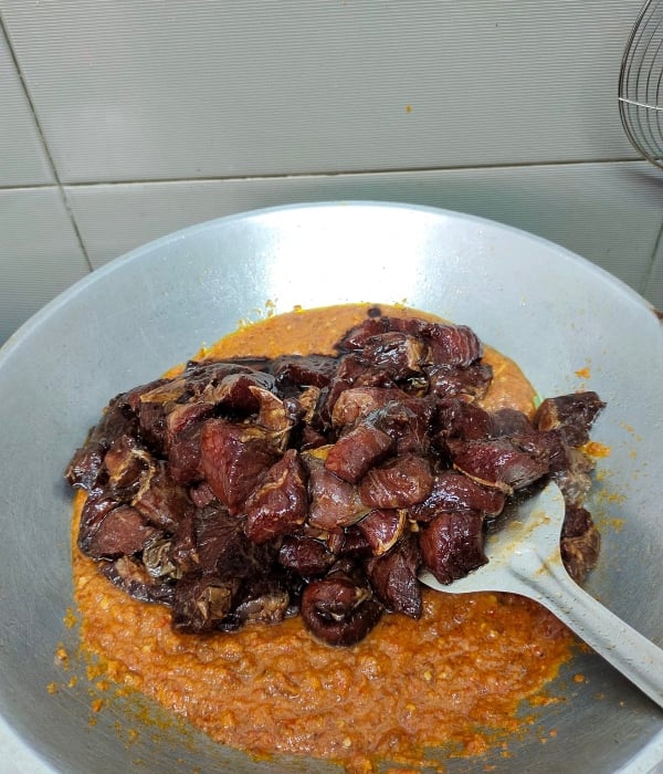 daging masak hitam sedap