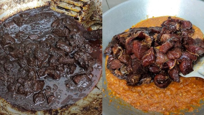 daging masak hitam sedap