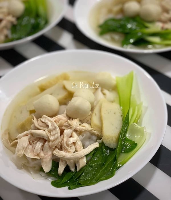 kuey teow sup sedap