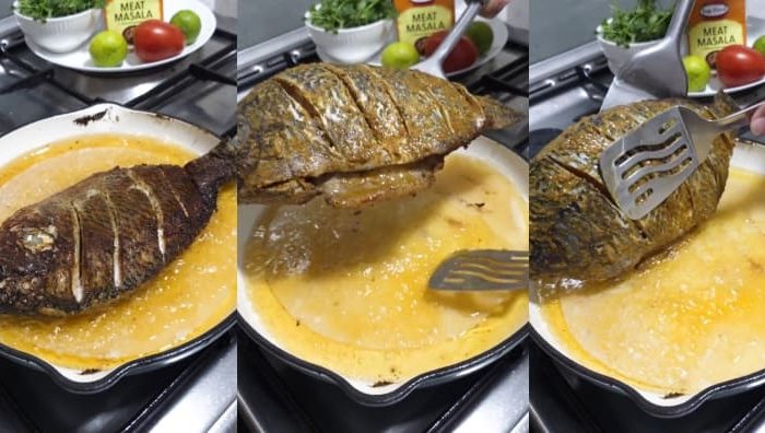 goreng ikan tak melekat