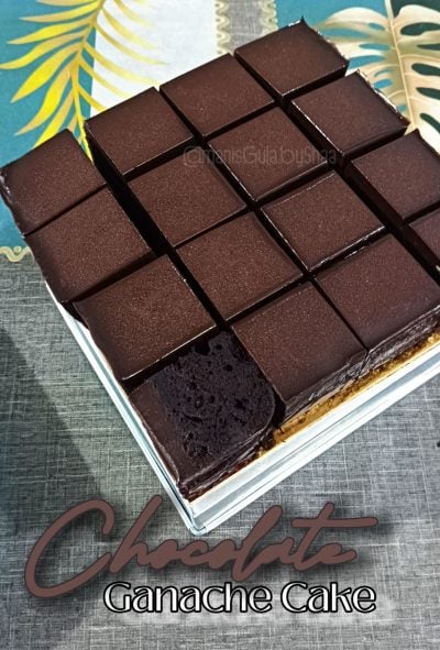 kek coklat ganache
