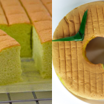 Resipi Kek Pandan Ogura Yang Ringan & Gebu Macam Kapas, Cair Di Mulut!