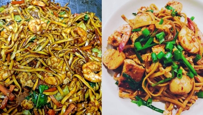 mee sanggul goreng