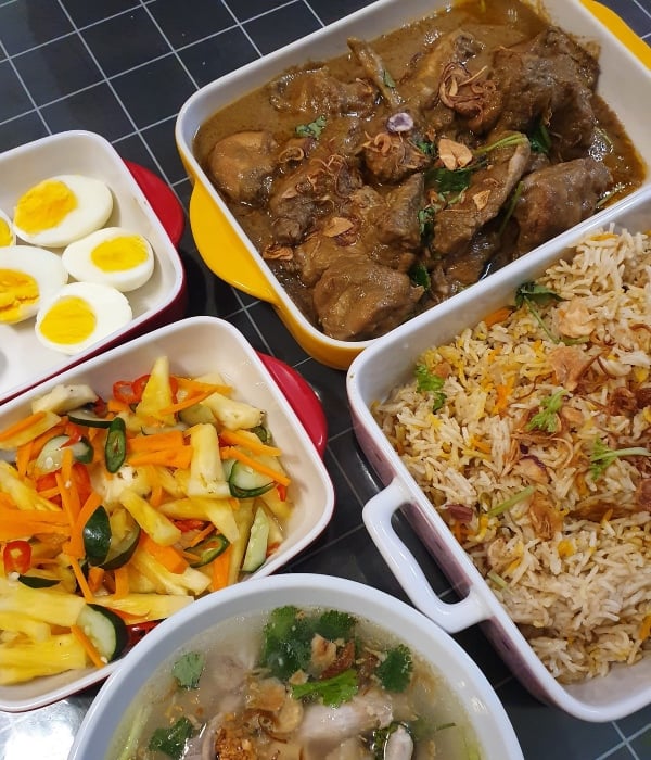 nasi beriani ayam