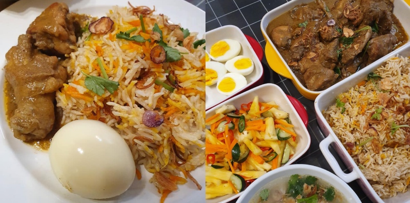 nasi beriani ayam