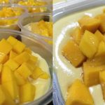 Puding Mangga Kastard Lemak Berkrim, Makan Sejuk-Sejuk Rasa Nikmat!