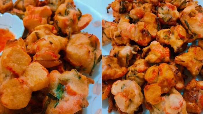 resepi cucur crab stick